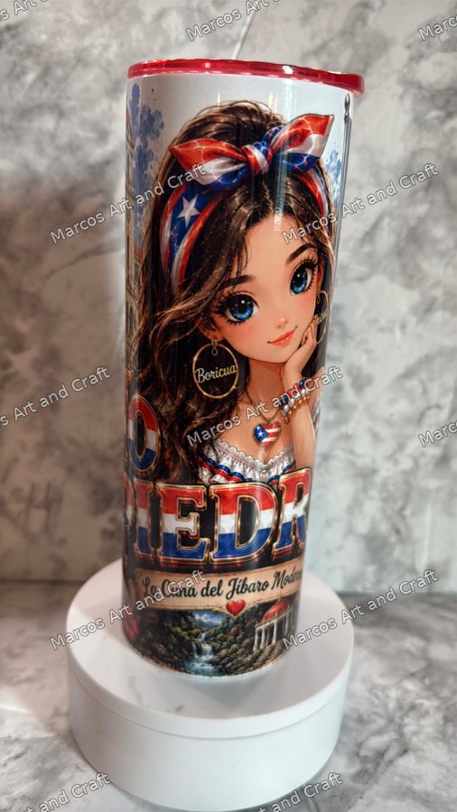 Río Piedras — vaso de 20 oz